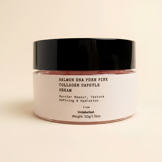 Unlabelled PDRN Pink Collagen Cream jar 50g